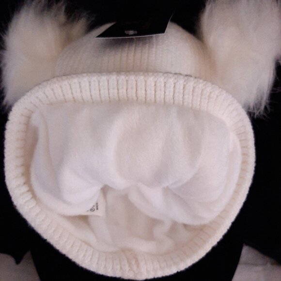 Inspired Faux Fur Beanie Hat OS fits most NWOT - Picture 4 of 6